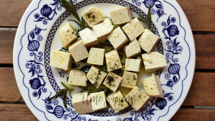 tofu sott'olio